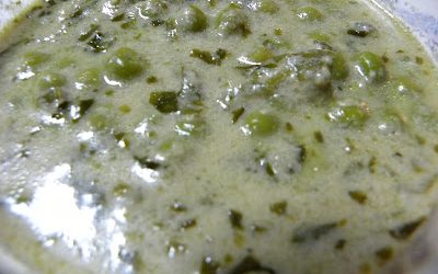 Mutter Methi Malai – Peas with Fenugreek Leaves