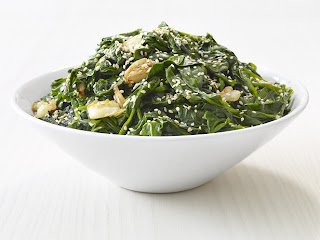 Garlic & Sesame Spinach