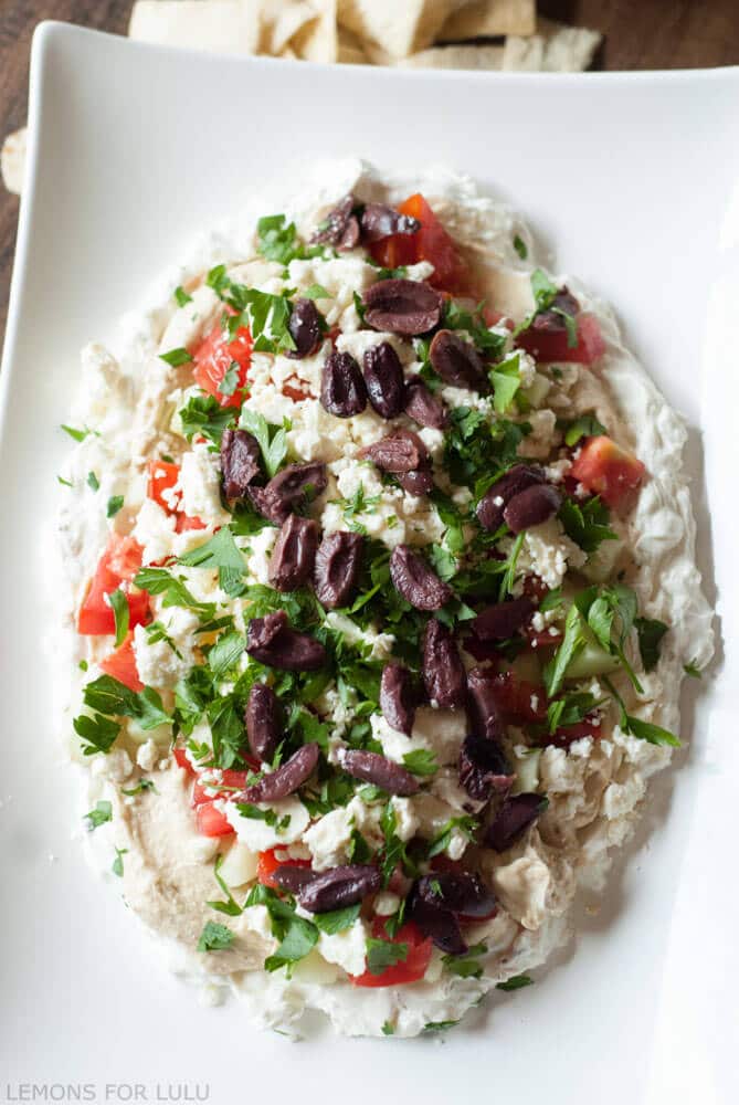 Healthy Mediterranean Salad for Spring